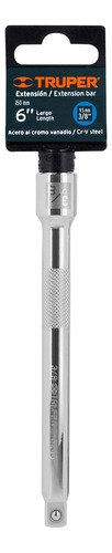Extensión De 6¨ Para Matraca Cuadro 3/8¨ Truper 13916