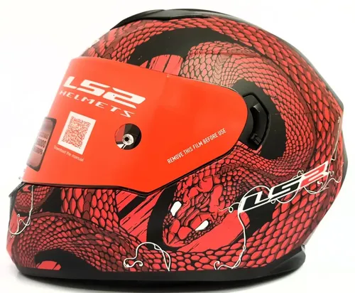 ls2 ff328 stream snake helmet Helmets Ninja The helmets aerodynamic shape improves stability at high speeds LS2 Helmets Full Face Stream