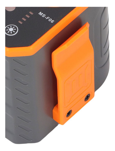 Ventilador De Cinturón Portátil Naranja, Cintura, 4 Velocida
