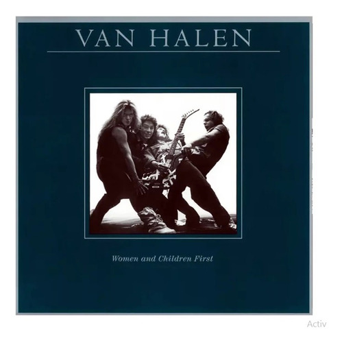 Van Halen Lp Women And Children First Reedición + Revista