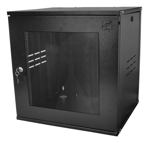 Mini Rack 12ux670mm De Parede Servidor Dvr Cftv Metálico 19