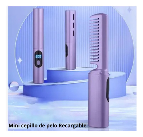 Cepillo alaciador Genérica Mini Cepillo Alisador 127V