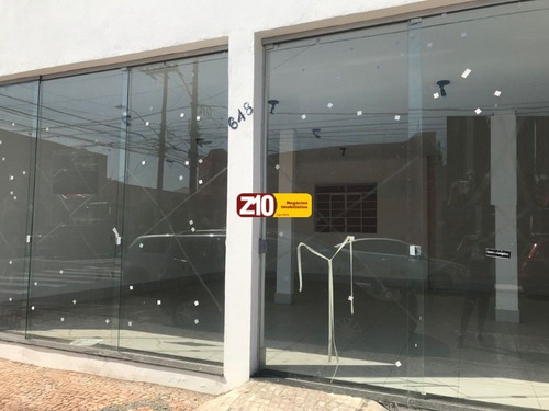Imagem 1 de 14 de Sl01016 - Salão Comercial Para Locação - Centro - Z10 Imóveis Indaiatuba - At 200m² Ac 150m² Salão Amplo - Sl01016 - 68496568