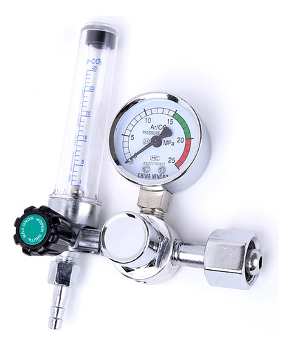 Medidor De Flujo Co2 Mig Tig Con Regulador De Argón De 0-25