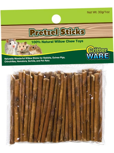 Ware Manufacturing Willow Critters Pretzel Sticks Masticable