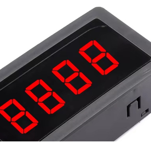 Contador Led Digital Con Tacómetro De 9999 Rpm, Calibre 8-24
