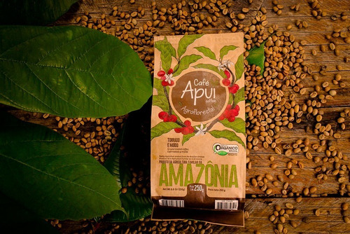 Imagem 3 de 5 de Café Apuí Agroflorestal 100% Orgânico 250g - Manioca