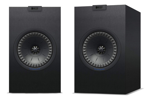 Kef Q350 - Bocina Para Estanteria (par, Color Negro). Negro