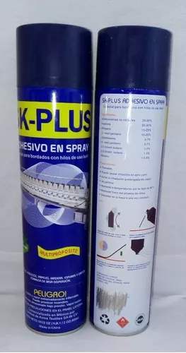 24 Spray Adhesivo Textil Sk-100 Lata 600 Ml Ideal