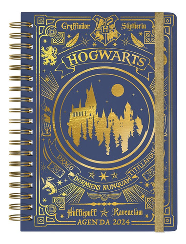 Agenda Harry Potter 2024 Mooving Incluye Stickers Oferta!