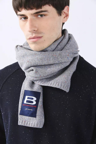 Bufanda Harry Bensimon Gris Un