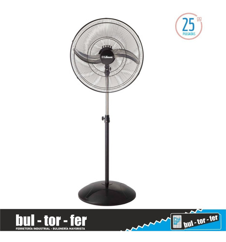 Imagen 3 de 6 de Ventilador De Pie Industrial Liliana 25 Pulgadas