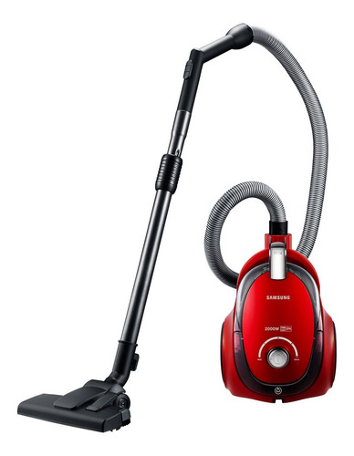 Imagen 5 de 9 de Aspiradora Samsung Sin Bolsa 2000 W Roja Vc20ccnmarf Color Rojo