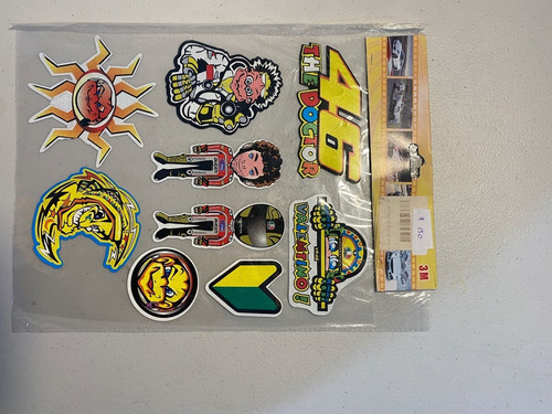 Planilla De Estampas Para Motocicletas