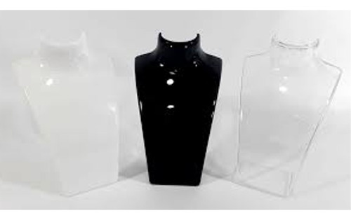 Imagen 3 de 3 de Exhibidor Busto Collares Bijouterie Acrilico