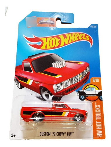 Auto Hot Wheels Custom 72 Chevy Luv Chevrolet Pickup Rdf1