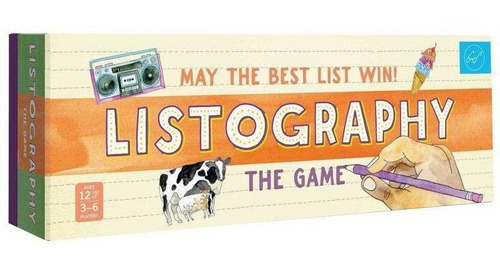 Listography: The Game: May The Best List Win! - (libro En In