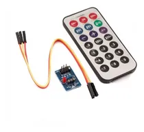 Comprar Control Remoto Ir + Rx Ir + Cod Blanco Arduino