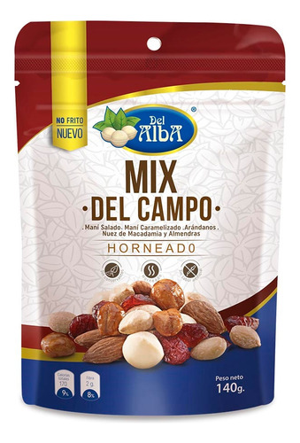 Mix Del Campo Horneado Del Alba X 140g