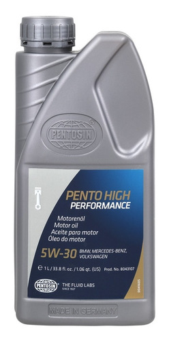 Aceite Motor 5w-30 Bmw 323ci Pentosin High Performance 1 Lt