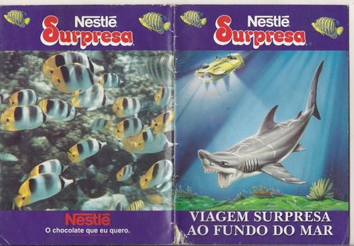 Álbum Surpresa Viagem Ao Fundo Do Mar Bom Estado (Usado)