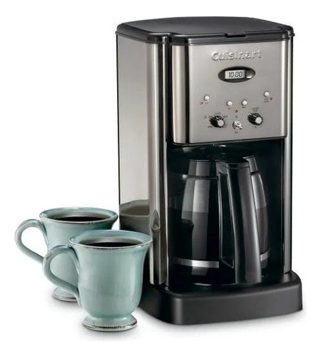 Cafetera De Acero Rojo Automática Programable Cuisinart 12 T