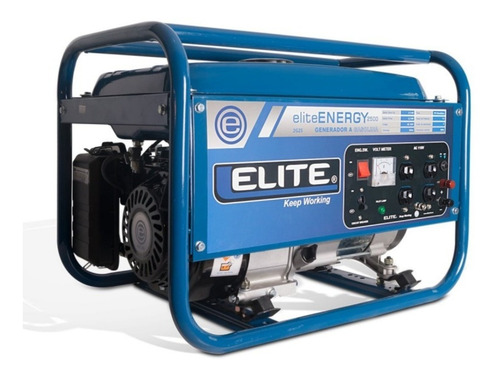 Planta Electrica Elite 2500w 2g25 Monof / 5.5hp 3600rpm Gaso