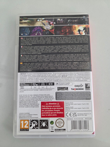 Star Wars Racer And Commando Nintendo Switch (Usado)