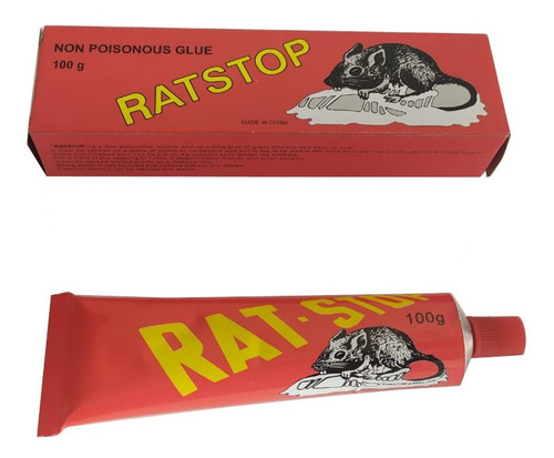 Goma No Tóxica Para Atrapar Ratas, Ratones E Insectos