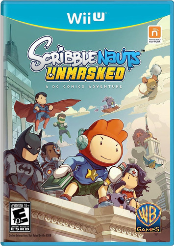Juego Scribblenauts Unmasked Nintendo Wii U (físico) NTSC-US