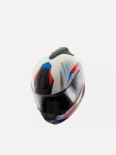 Casco Bmw Moto Blanco Sport M Motocicleta Compatible