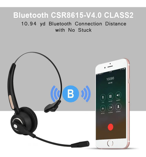 Auriculares Inalámbricos Bluetooth Para Call Center O