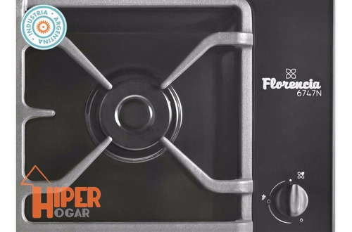 Anafe a gas Florencia 6747N negro 220V