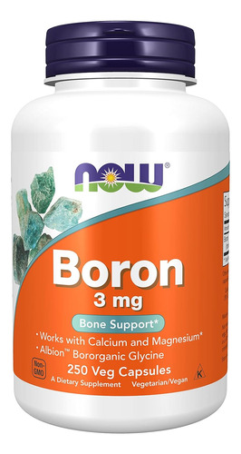 Boron 3 Mg 250 Capsulsa Now