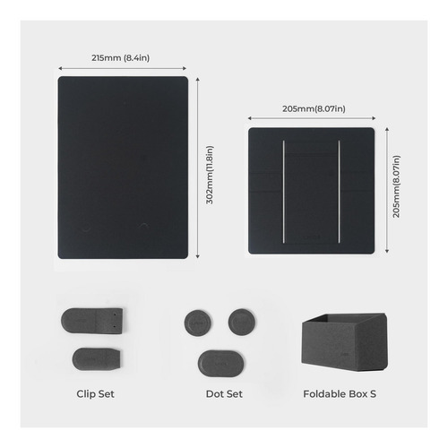 Placa Organizadora Modular Magnética Creativa Lhids, De De