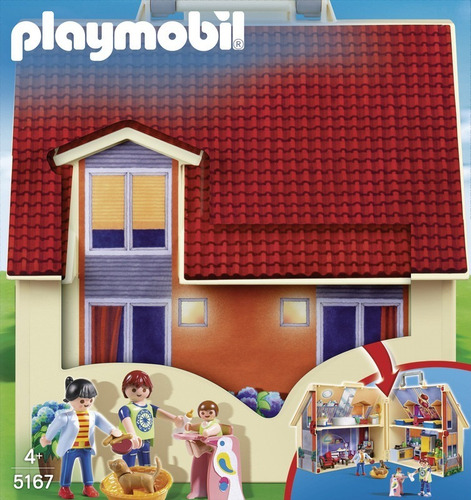 Casa Muñecas Maletín - Playmobil - 5167 Cantidad de piezas 129