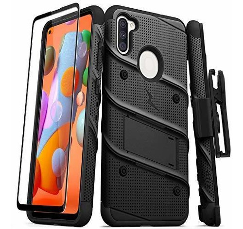 Zizo Carcasa Para Samsung Galaxy A11 Color Negro