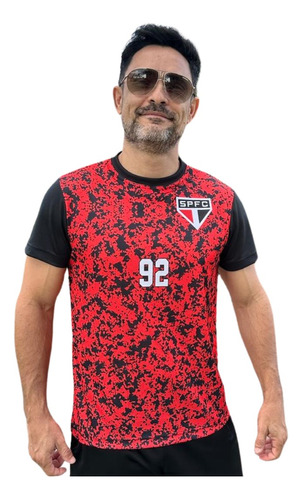 Camisa São Paulo Oficial Licenciada Plus Size Treino Nova 92