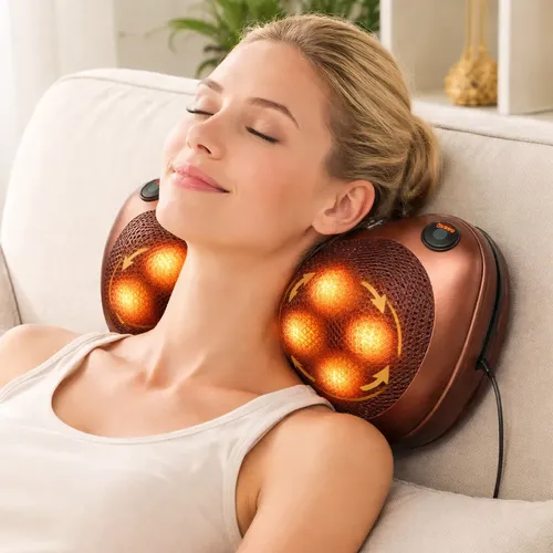 Almofada Massageadora Shiatsu Pescoço E Lombar Bivolt