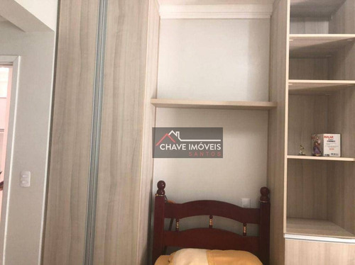 Imagem 21 de 30 de Apartamento Com 2 Dormitórios À Venda, 129 M² Por R$ 1.267.000,00 - Ponta Da Praia - Santos/sp - Ap3135