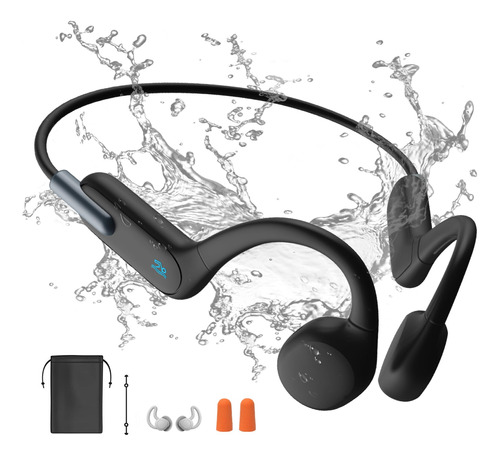 Dnniakm Auriculares De Conducción Ósea Para Natación, Au.