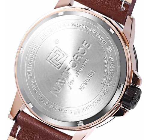 Relógio Masculino Esporte Fino Naviforce Com Frete Grátis