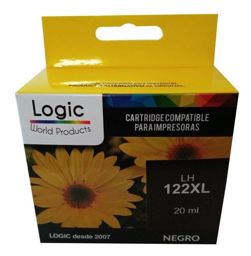 Cartucho Alternativo H-122 Xl Negro 20ml