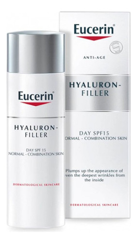 Eucerin Hyaluron Filler Antiedad Piel Normal/mixta Pfs15 Uva