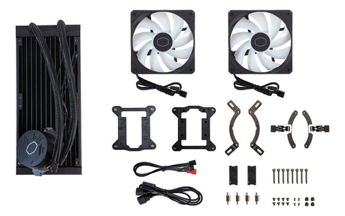 Enfriamiento Liquido Cooler Master Masterliquid 240l ARGB