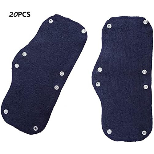20 Paños De Sujeción Casco Duro, De Algodón Lavable,...