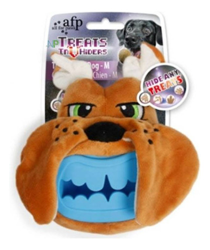 Afp Treats Hider Dog - M Peluche Para Premios Perro. Np Color Cod: 847922059156 Diseño Perro Café