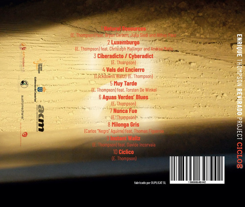 Imagen 2 de 2 de Album Ciclos En Cd, Enrique Thompson Y Revirado Project