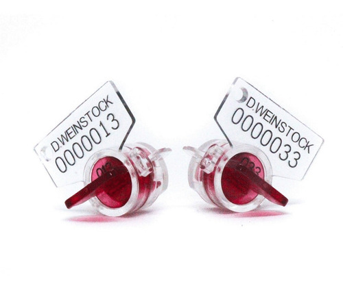 Imagen 1 de 10 de Precinto Rotor Policarb N°auto Seal Con Cable Seal 20cm X100