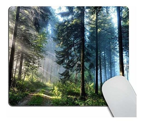 Pad Mouse - Gaming Mouse Pad Custom,nature Misty Forest Cust